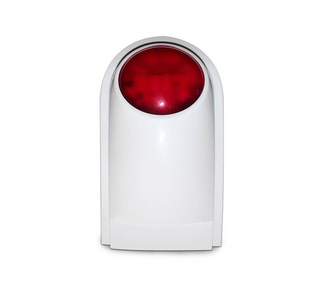 Wireless flashing siren 
