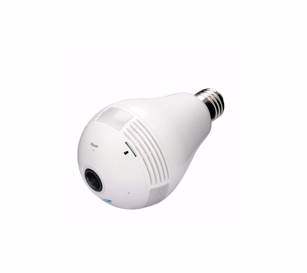Escam QP135 HD 960P 1.3MP WIFI Bulb 360 Degree IP Camera 
