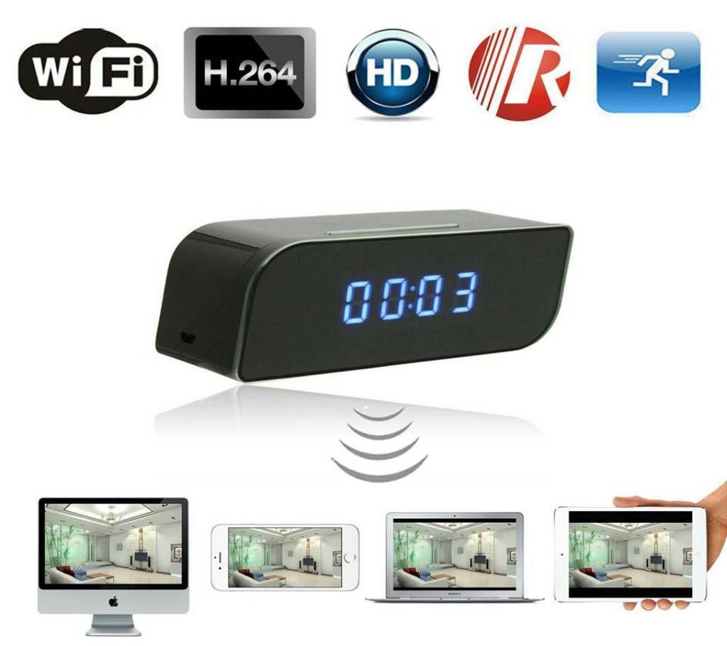 WiFi IP P2P Spy Night Vision Video Camera