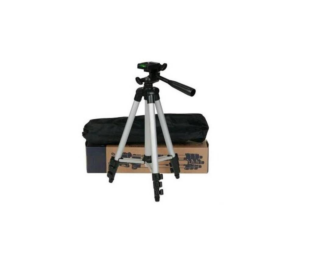 Tripped 3120 Camera Stand with Phone Holder Clip - Black