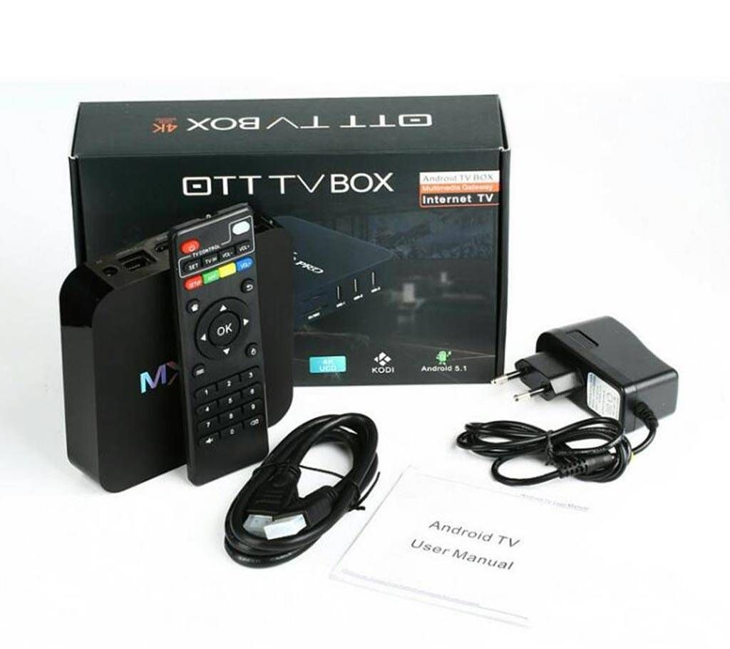 MXQ Pro 4K Android TV Box