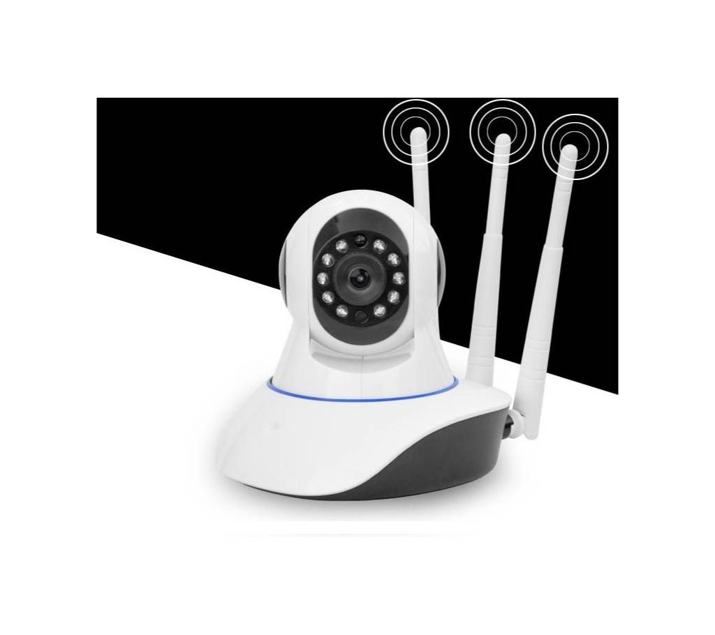 Home Security Camera Wi-Fi P2P Two Way Audio Night Vision 3 Antennas Wireless Baby Monitor