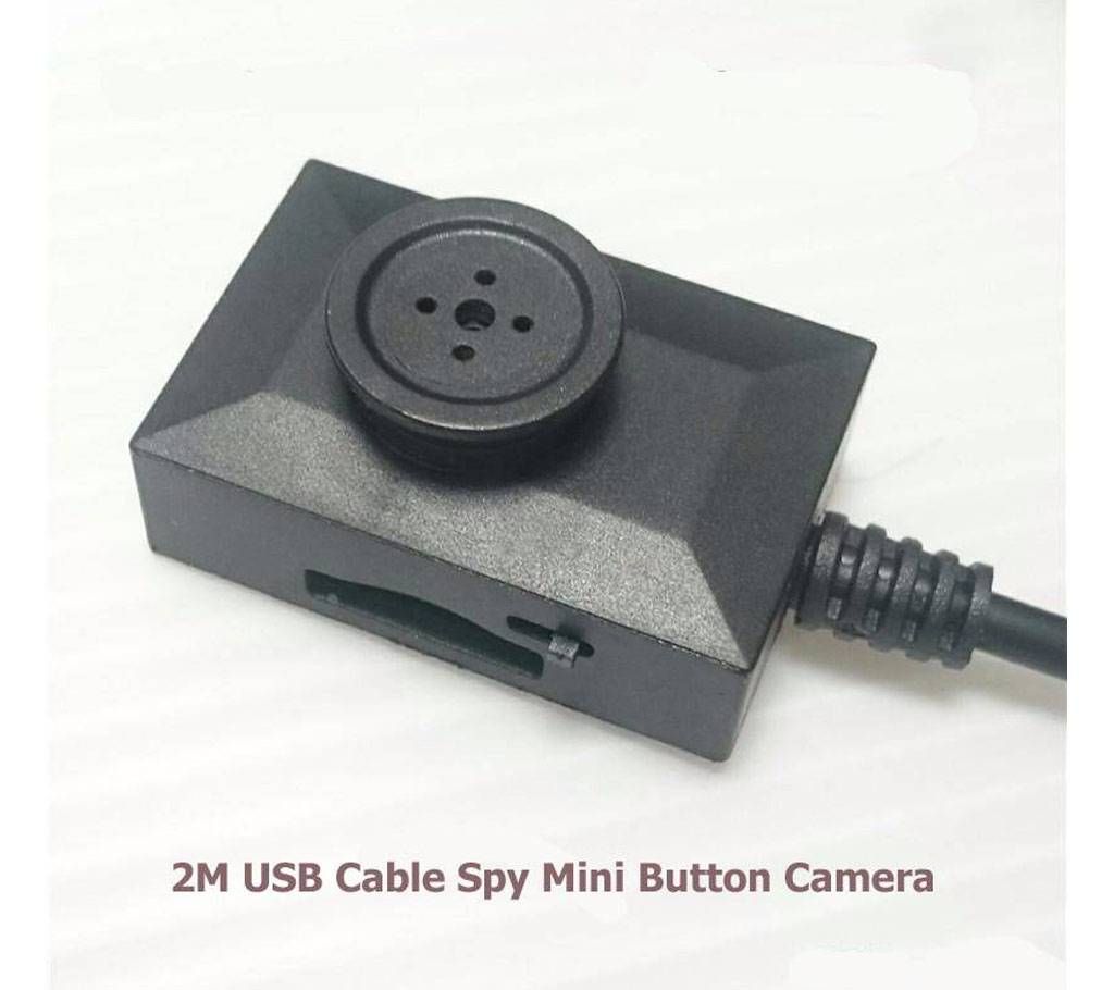 USB Cable Spy Mini Button Camera
