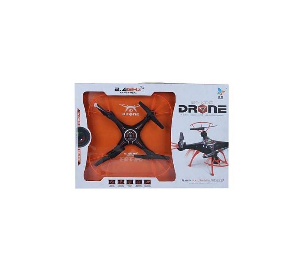 Sky King 6-Axis Gyro System 6 Channel Drone - Black