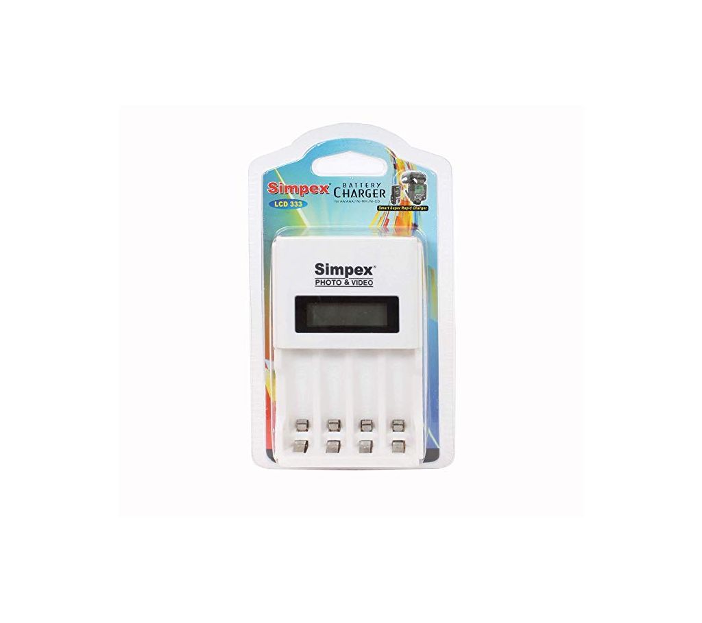 Simpex Battery Charger for AA/AAA / Ni-MH/Ni-CD