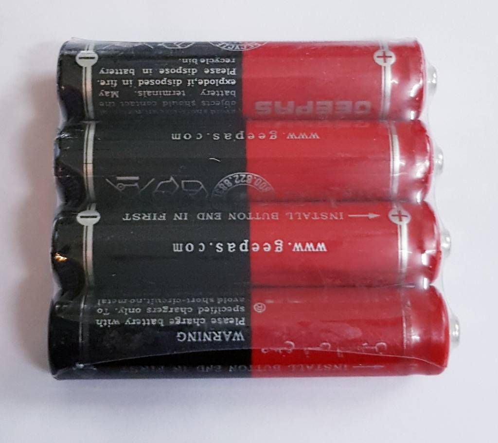 GEEPAS AAA SIZE BATTERY 4 PICEes
