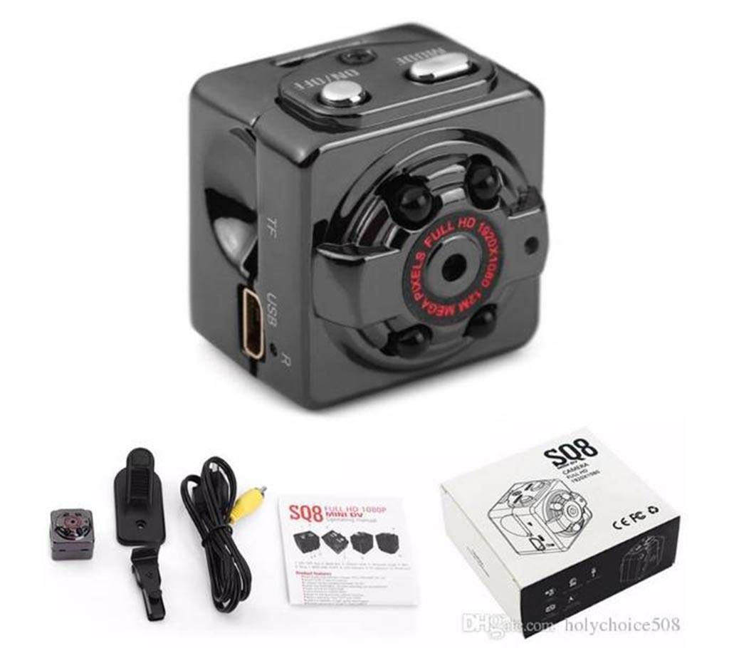 SQ8 mini night vision IR 1080P ফুল HD camera 