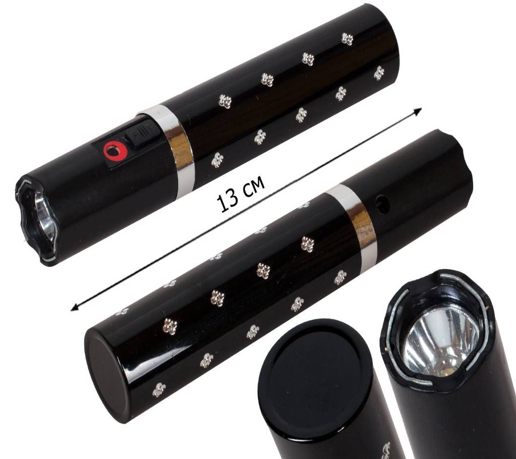 Self-defense Stun Gun LED Torch Light - Multicolour