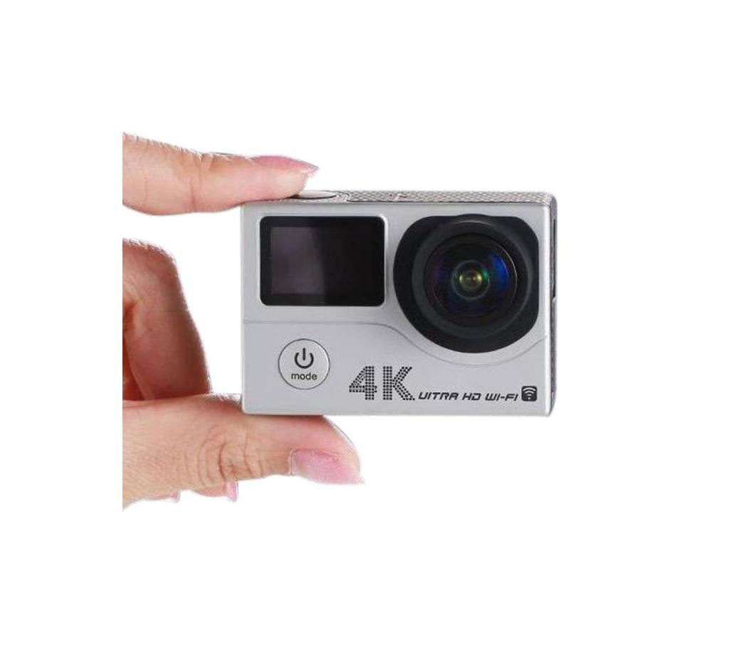 Remax SD-02 Mini Waterproof Sports Camera - Black and White