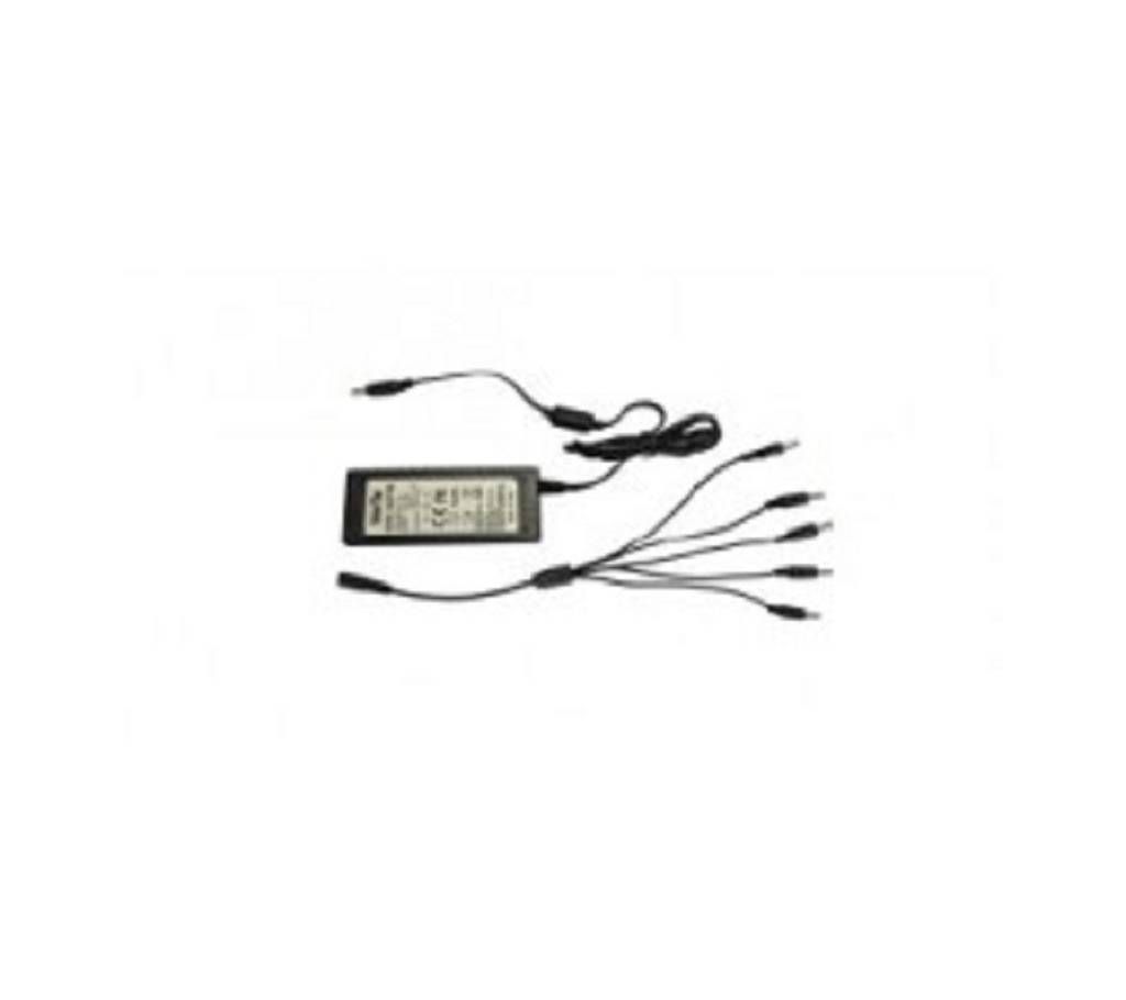 Value-Top CCTV Power Adapter 12V 5000mA with 5-way Splliter