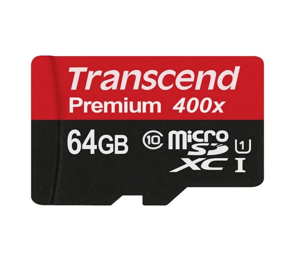 Transcend 64GB SDXC Class 10 Flash Memory Card