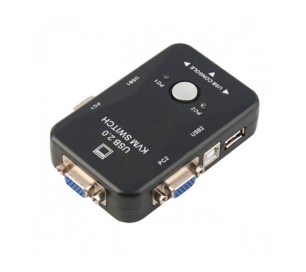 KVM Switch with USB CONSOLE 2 input and 1 output