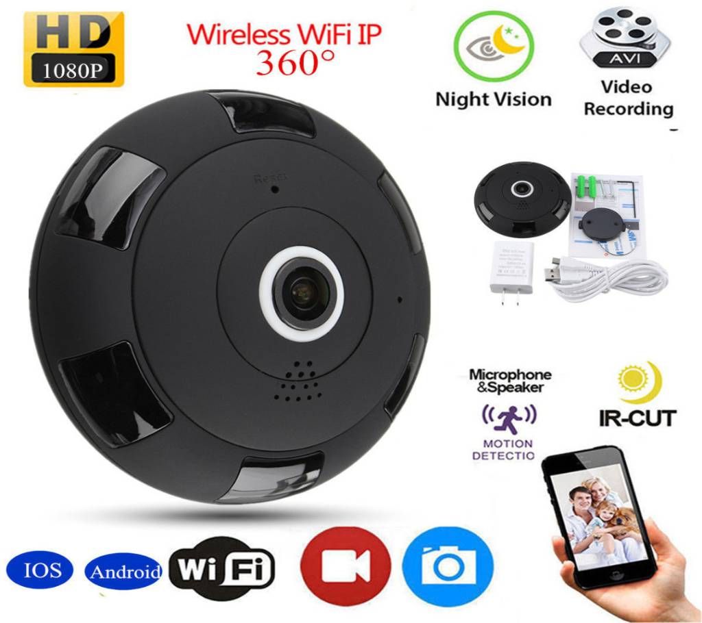 360 degree panoramic IP Camera