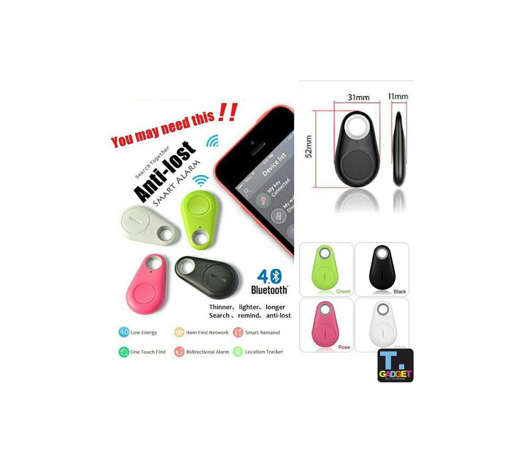 Anti-lost Alarm Smart Tag Wireless Bluetooth Tracker Child Bag Wallet Key Finder GPS Locator anti lost alarm itag