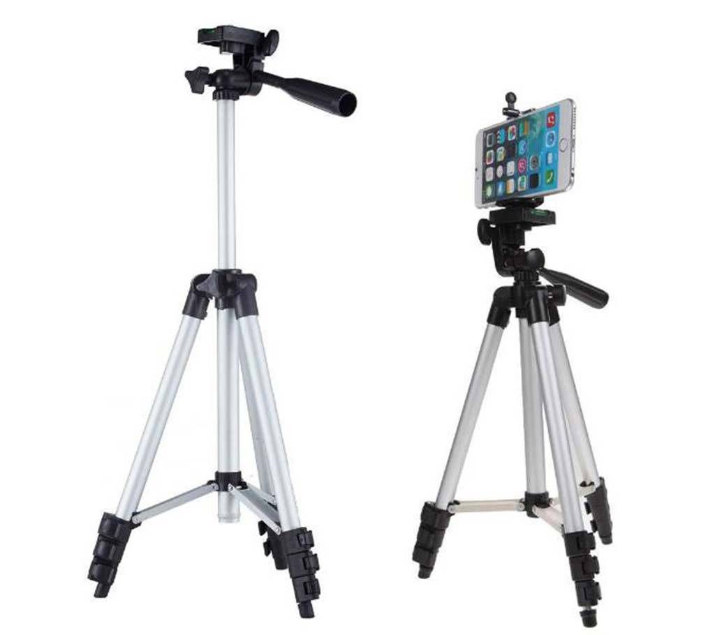Alloy Tripod For Mobile & Camera - Black