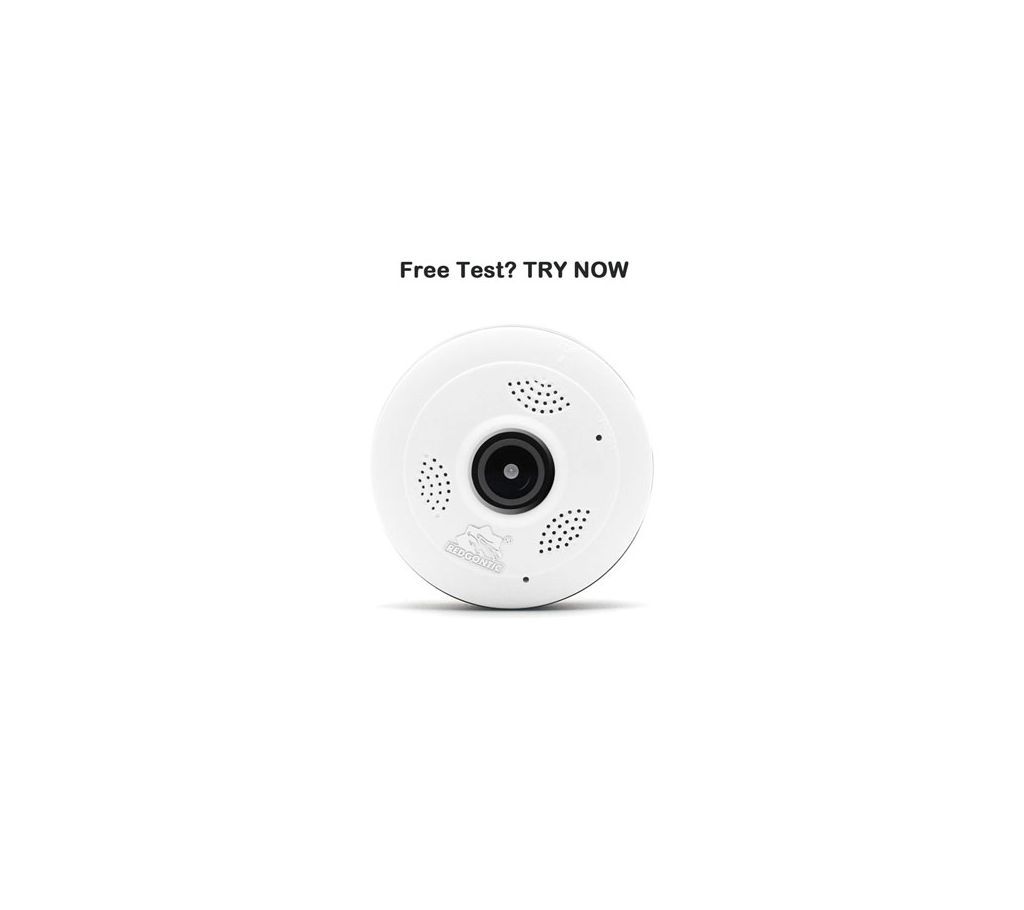 Wifi IP P2P Night Vision Camera 360 Degree - White
