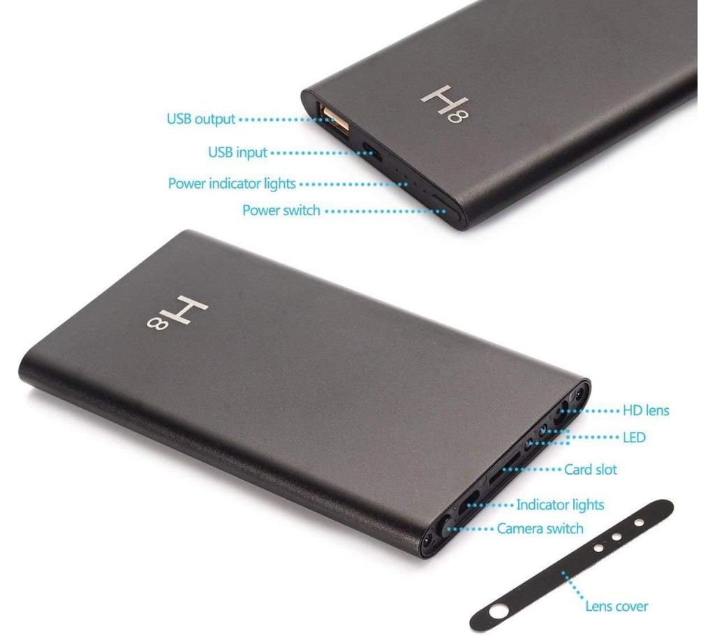 H8 WIFI Power Bank Camera