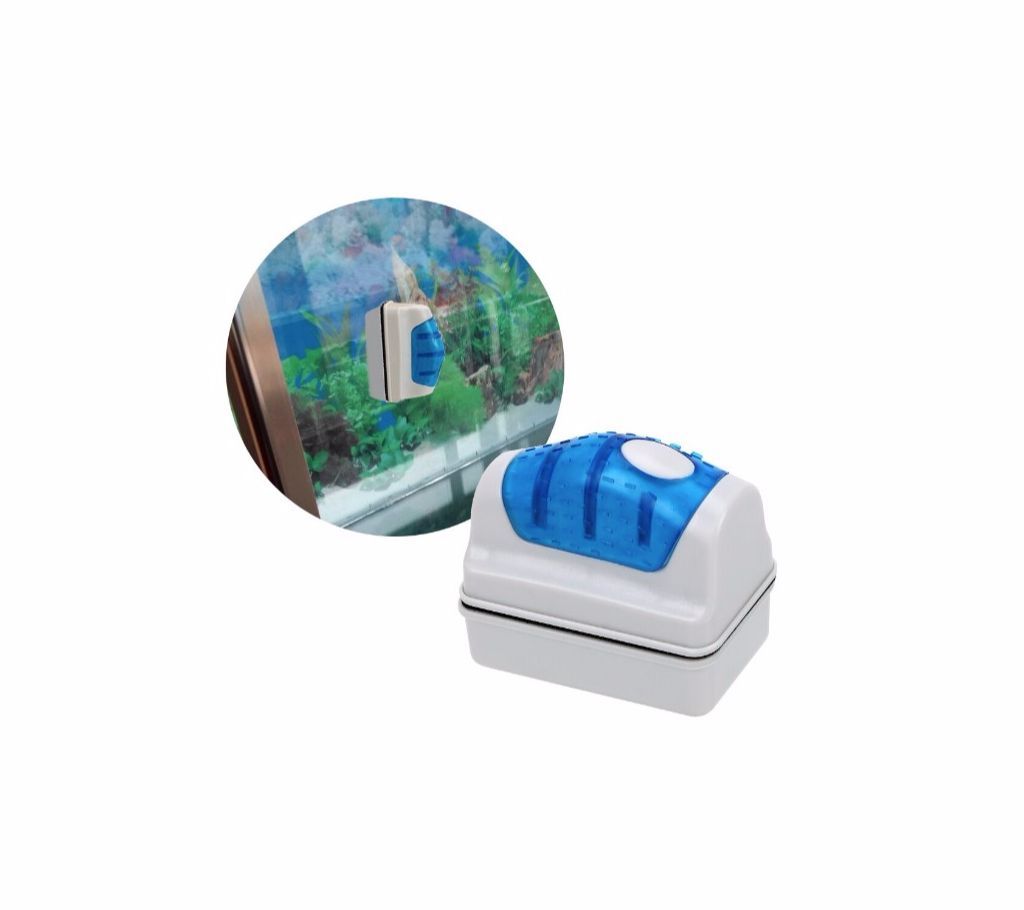 Magnetic Aquarium  Floating Fish Tank  Cleaner Brush