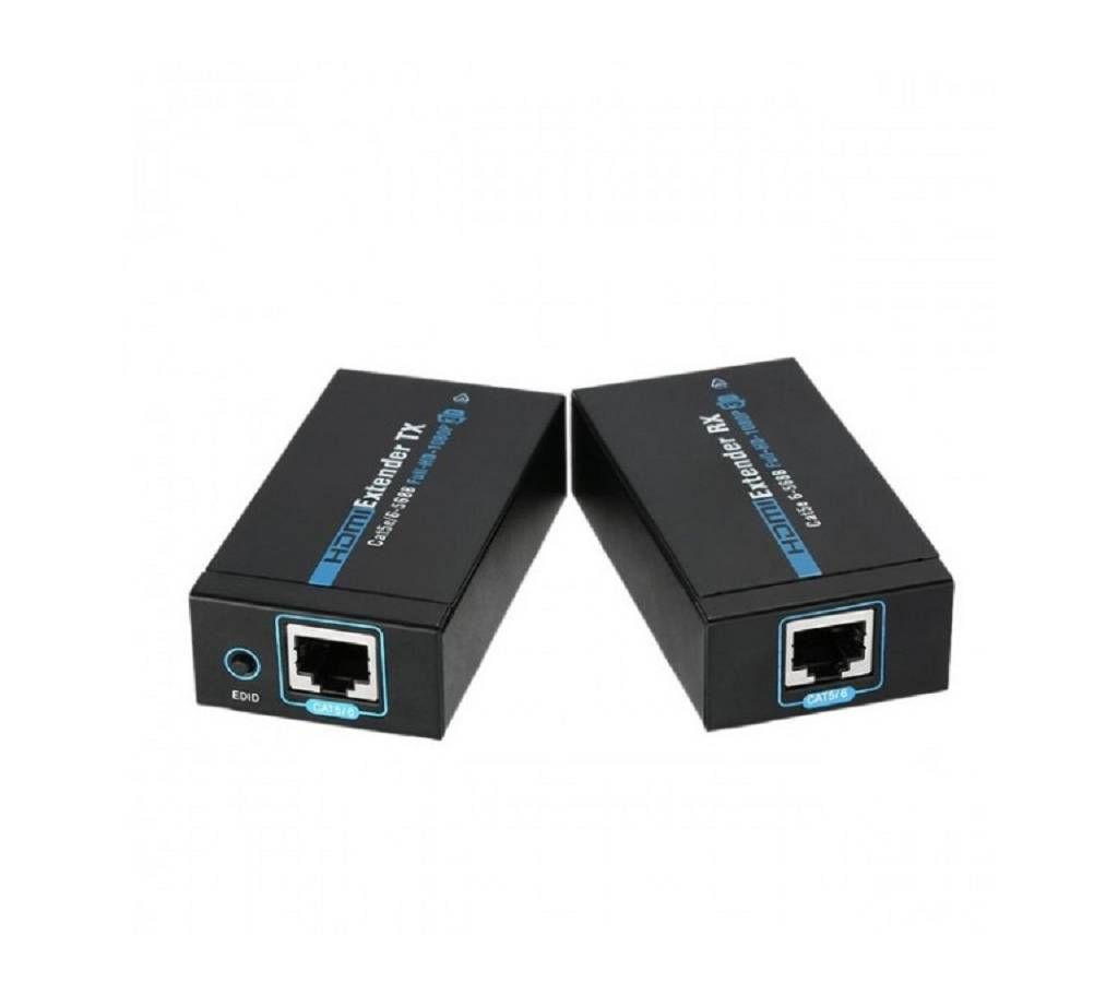 HDMI EXTENDER BY CAT 5 E or CAT 6