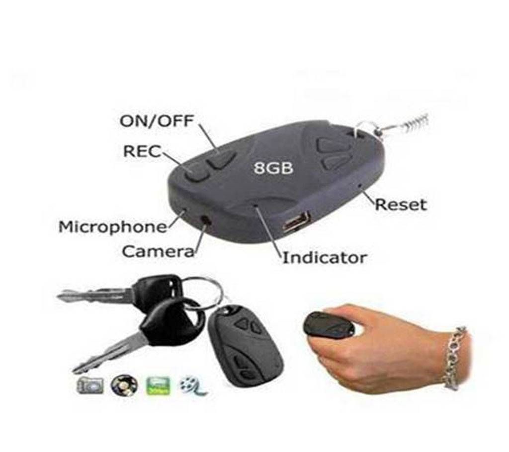 Mini Camera Keychain Ring