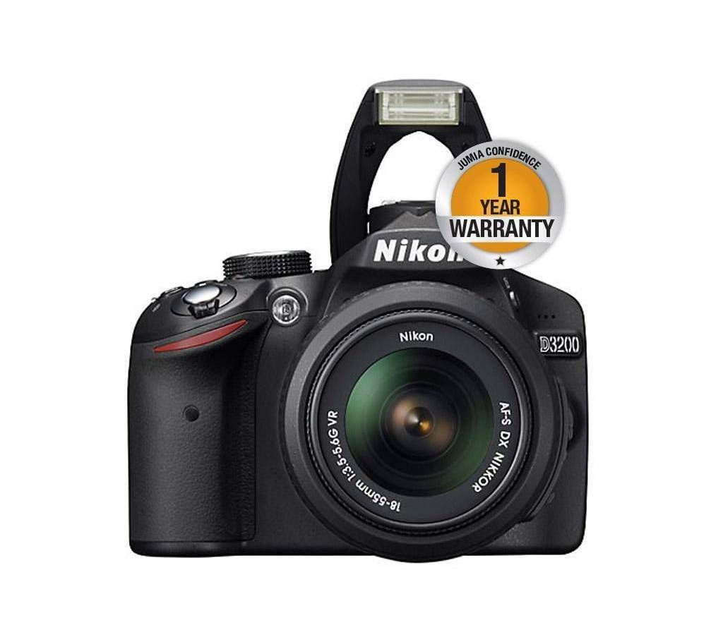 Nikon Digital SLR Camera D3200 24.2 MP 1080p Full HD Stereo