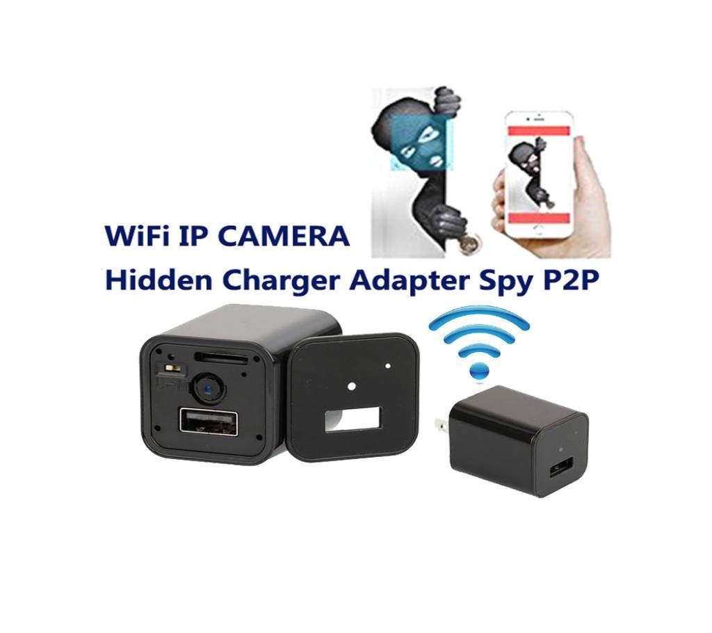 Spy Camera Charger Adapter Wifi IP Cam