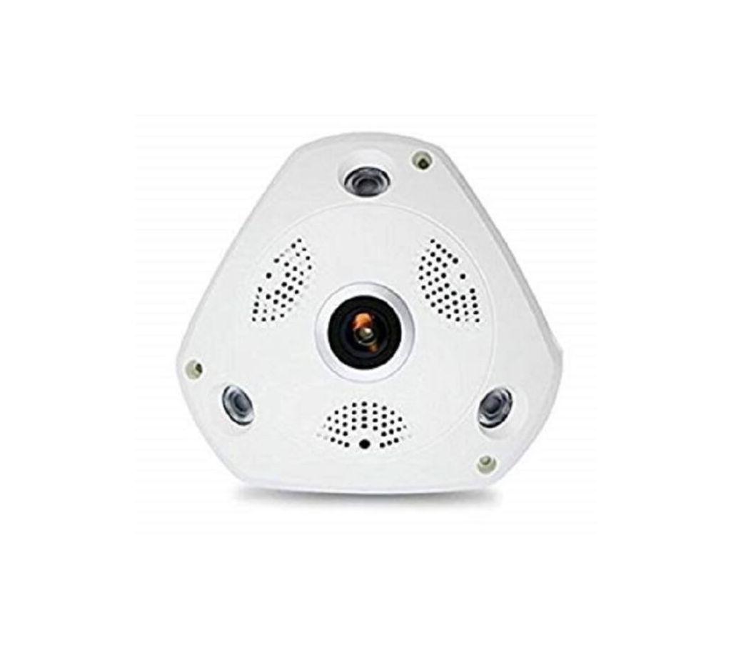 3D Panoramic WiFi Camera VR CAM 360 degrees-White