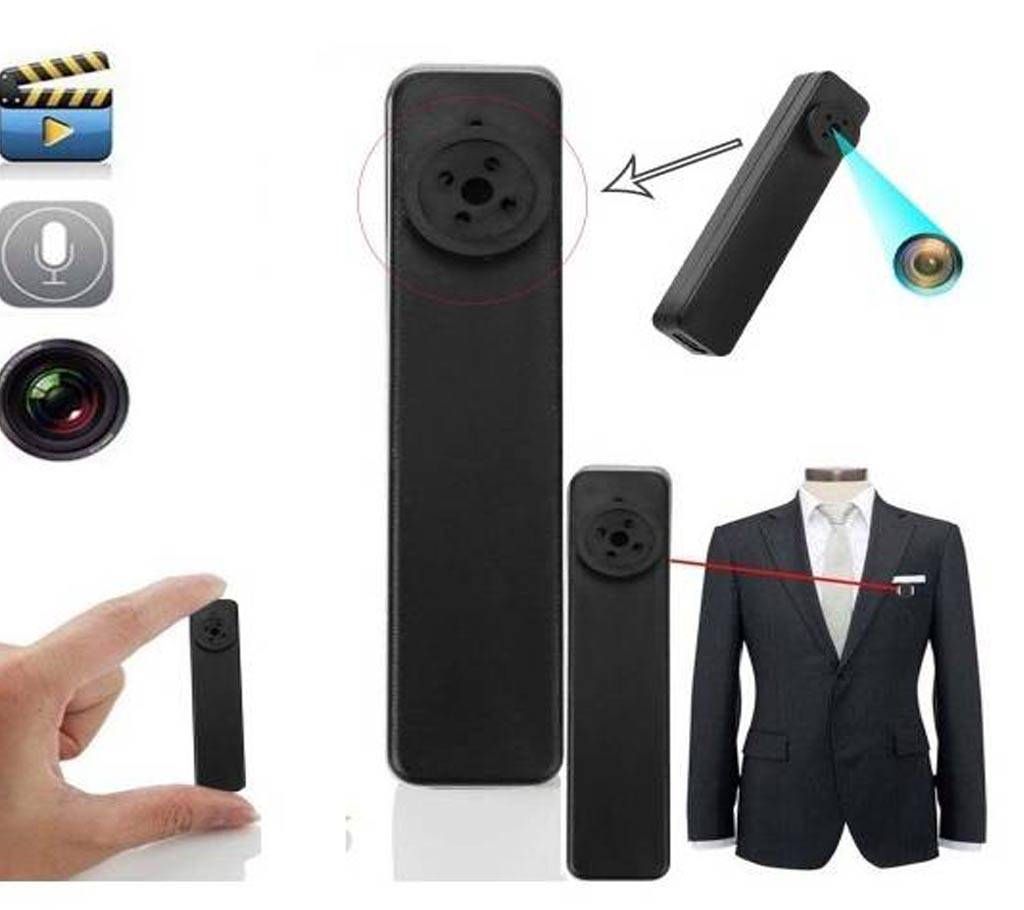 Spy Button Video Camera 16GB Black