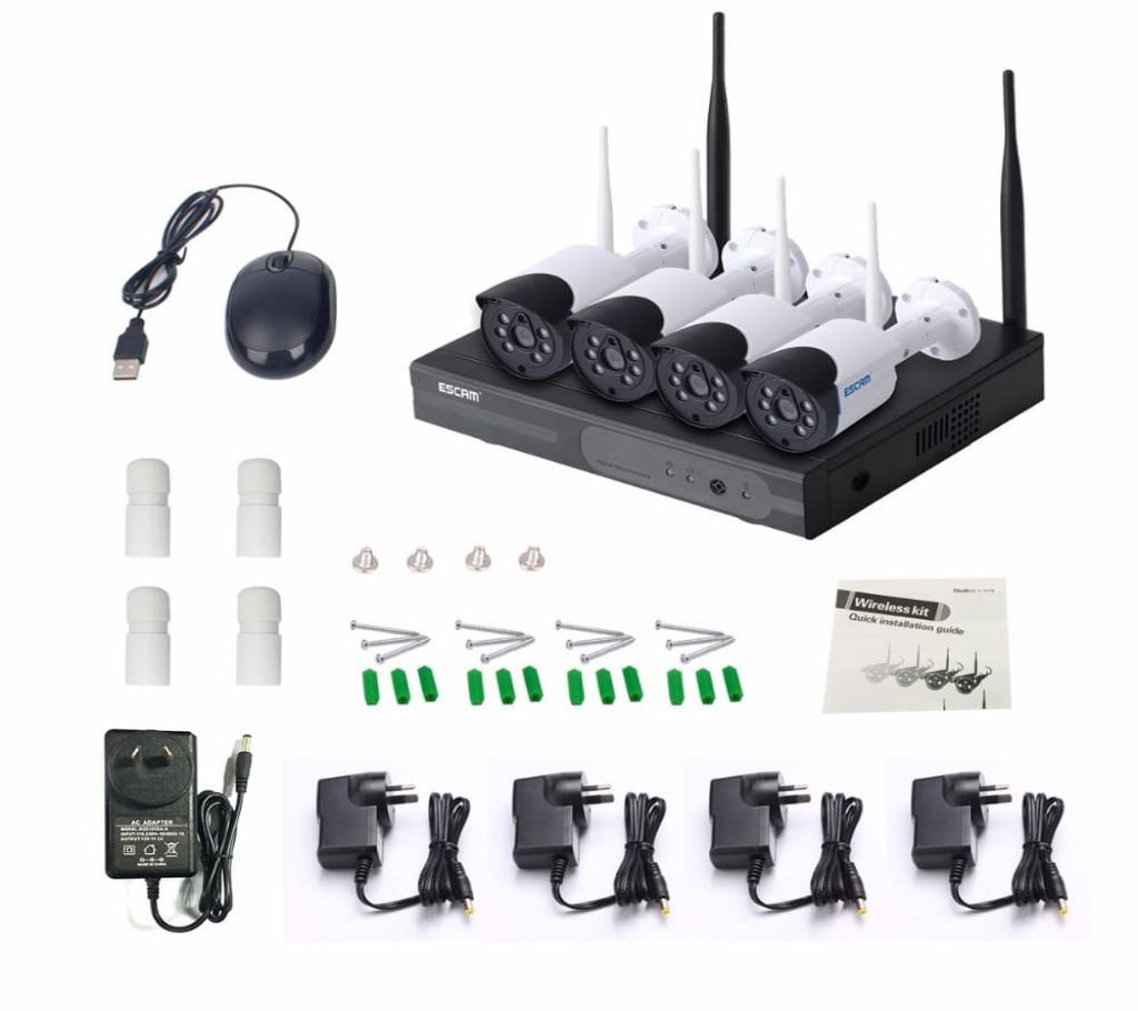 Wireless Waterproof Digital IP CCTV Camera system