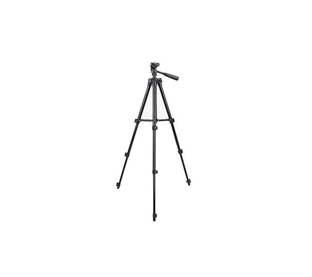 3120 Tripod for Camera and Mobile  Black  GNG