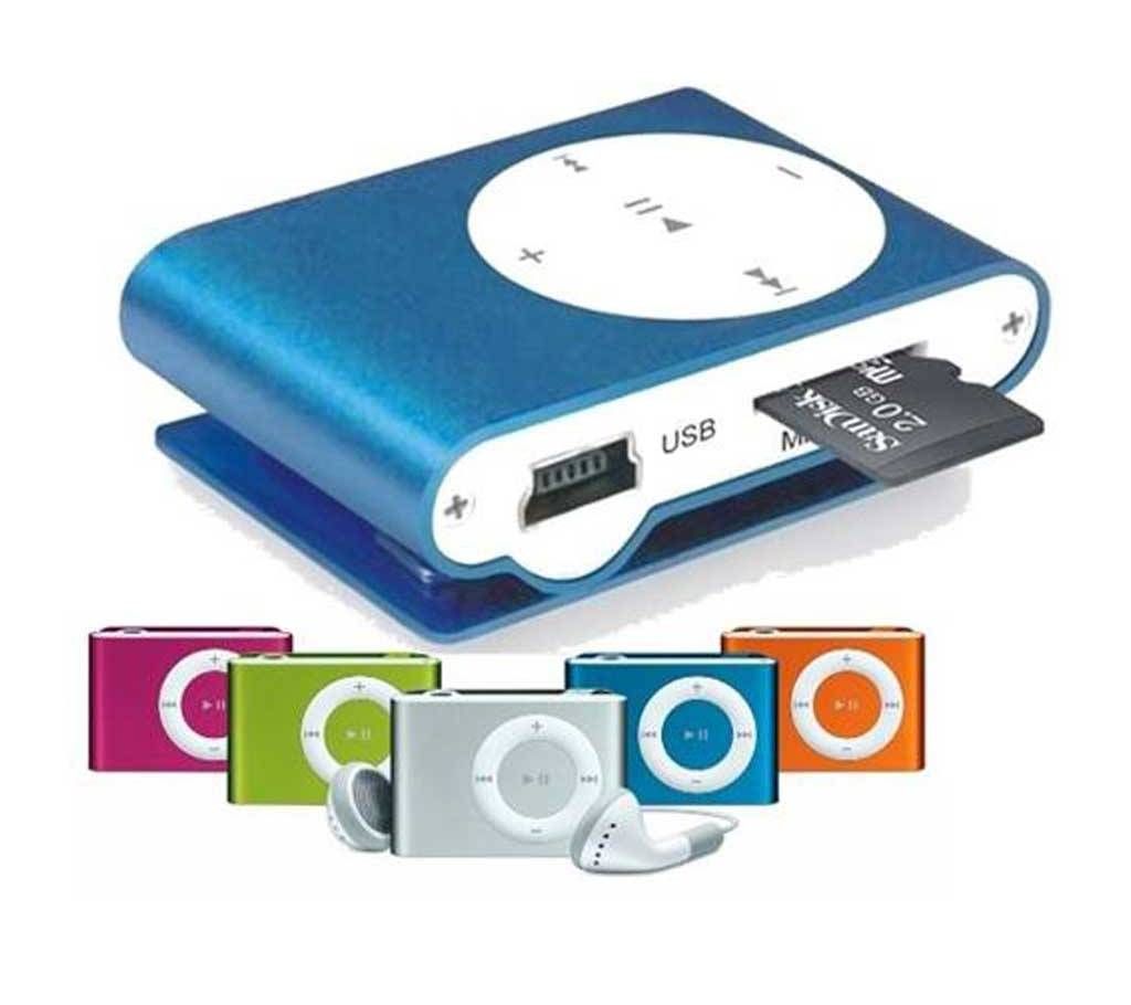 Exclusive Mini MP3 Player - Black & Blue