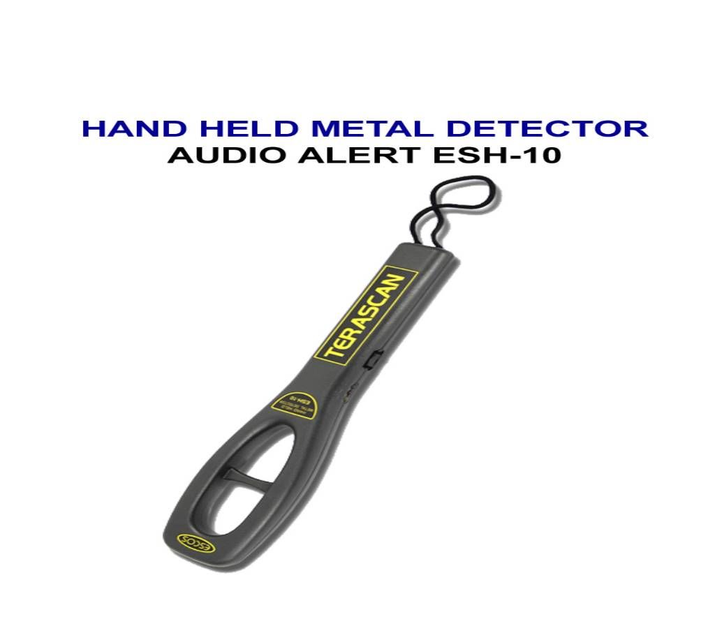 HAND HELD METAL DETECTOR AUDIO ALERT ESH-10