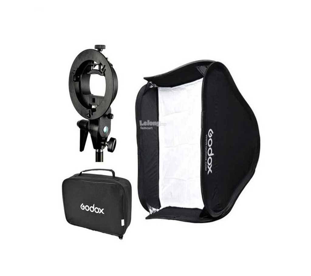 Godox 80*80 Flash Softbox And S Mount