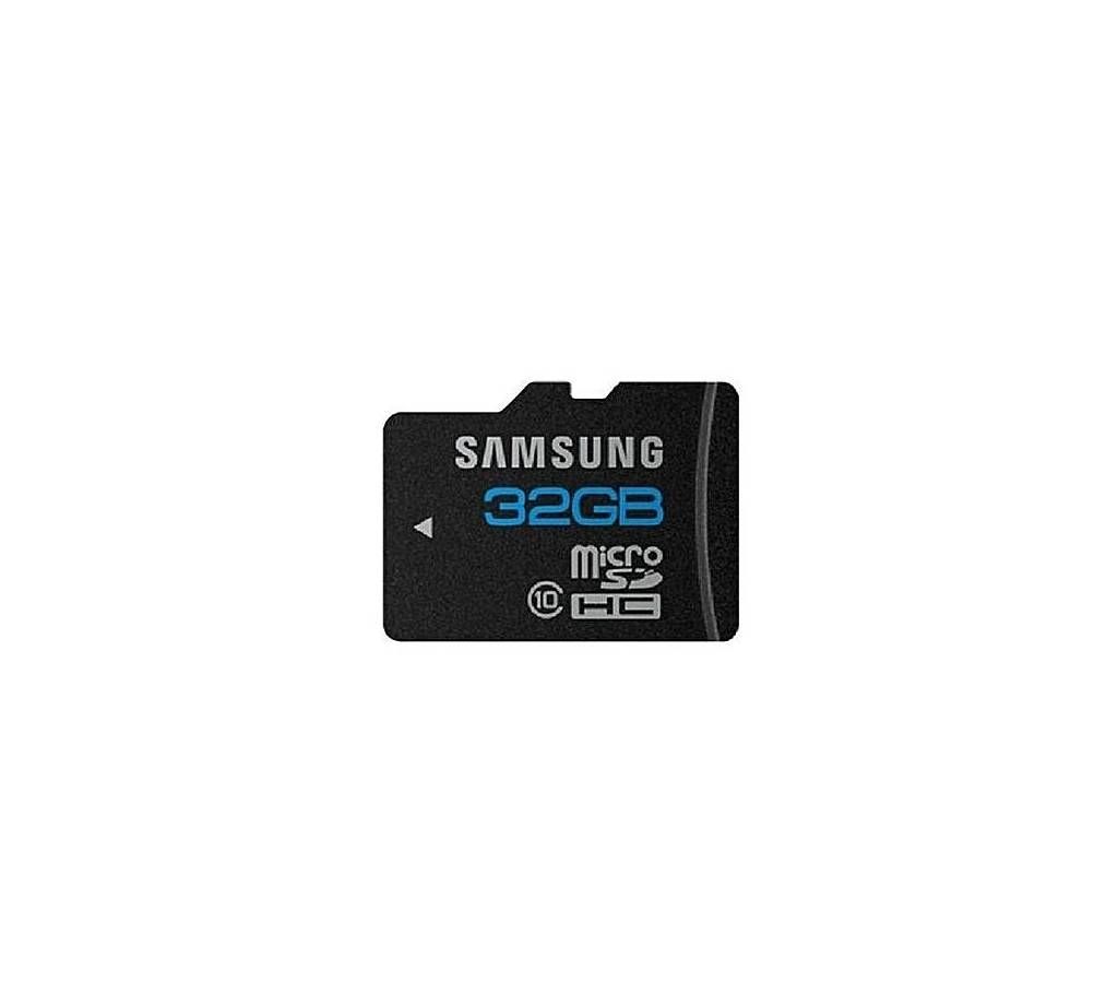 32GB Micro SDHC Class 10 Memory Card - Black