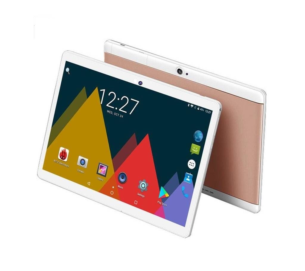 Mediatek 10.1 Inch Dual Sim 1GB RAM 5MP Camera IPS Tablet Pc With Free Lather Cover