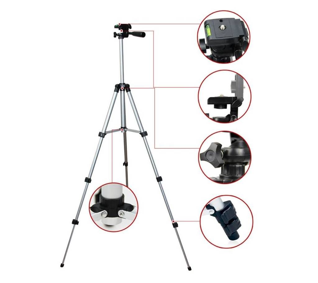 Aluminum Tripod Camera and Mobile Stand