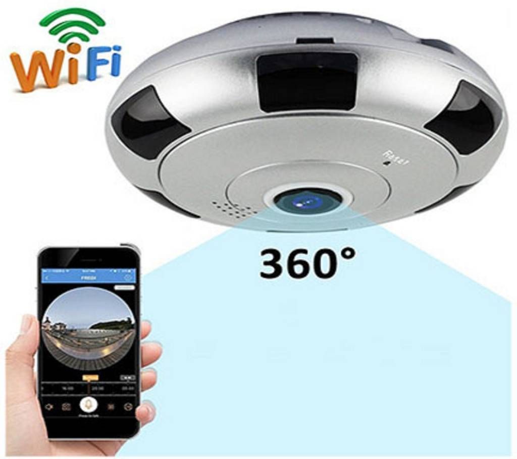 V380 Wifi 360 Panoramic IP Camera 960P Home Surveillance Full View