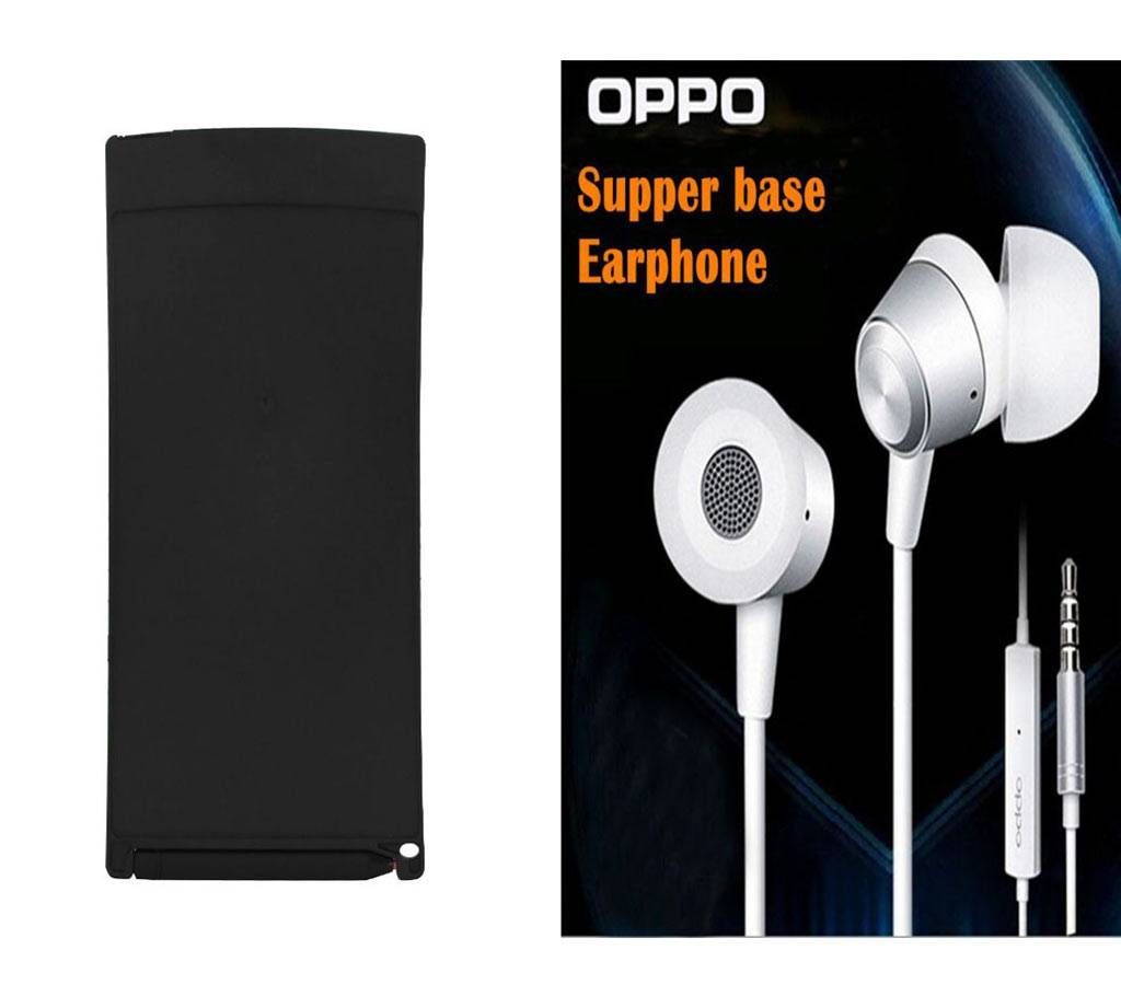 8.5 Inches Writing Tablet & Headphone