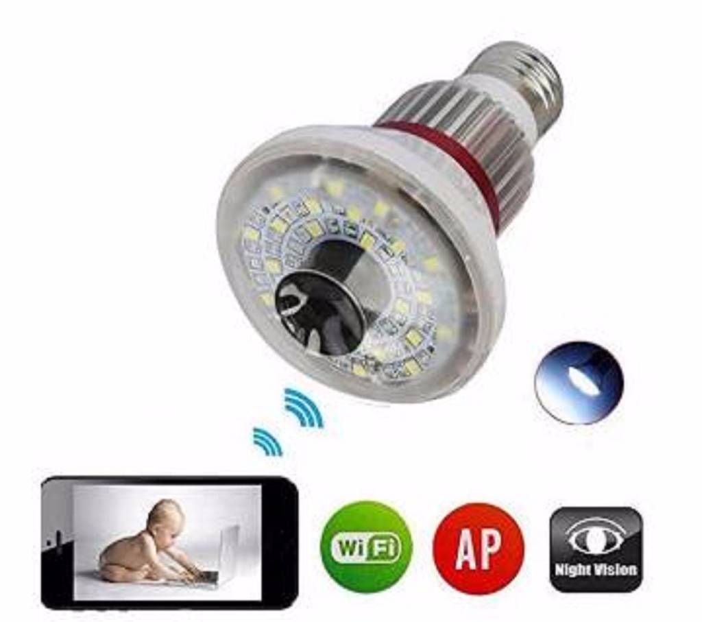 Wi-Fi IP Bulb Full HD Night Vision Camera