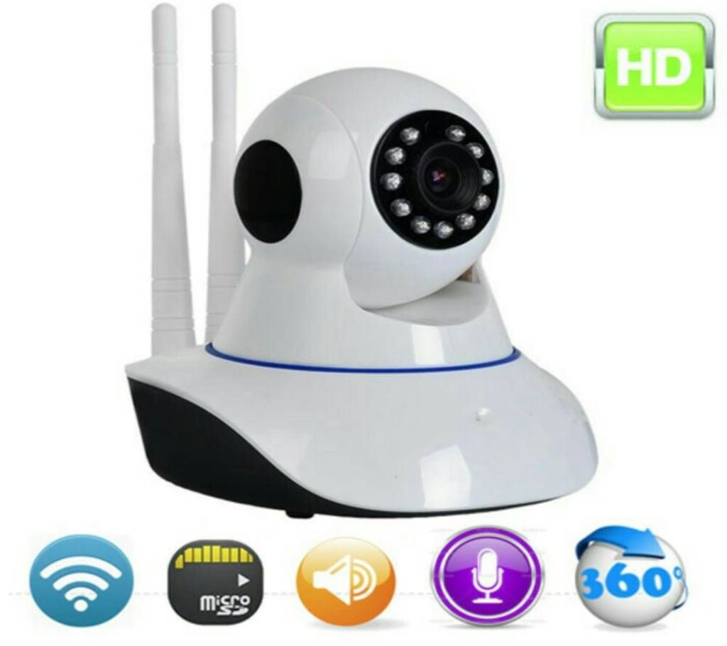 2 Antennas wifi IP camera