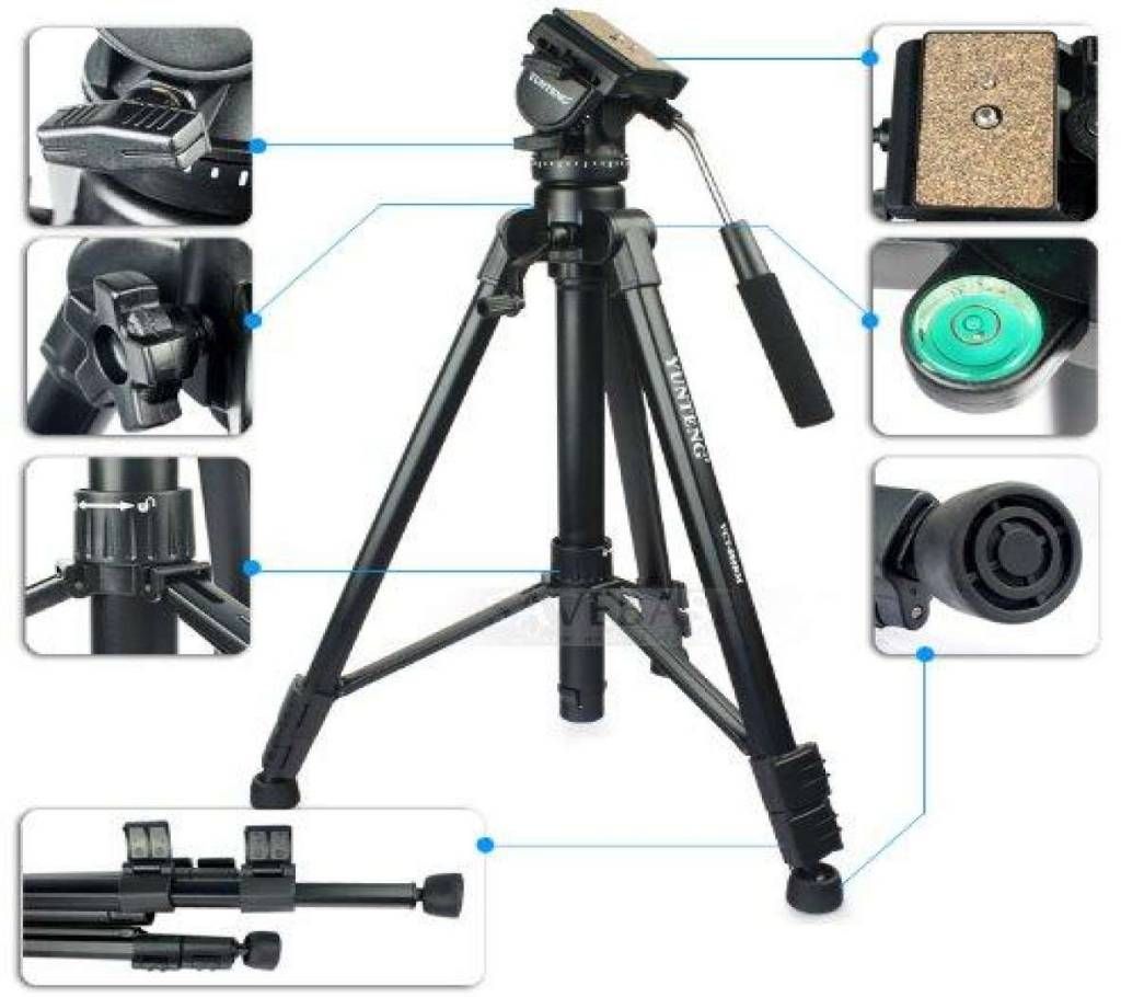 Yunteng VCT-691 tripod Professional For Camera