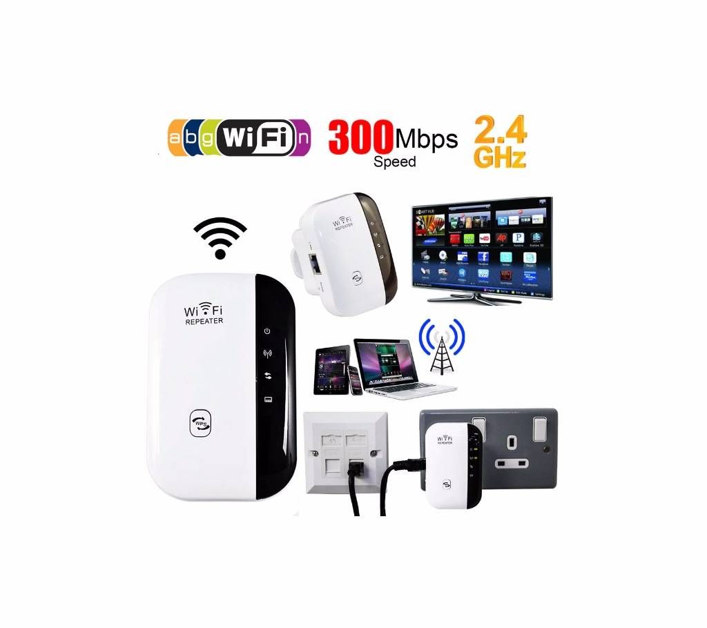 Mini Portable Signal Booster Wireless Access Point Signal Amplifier