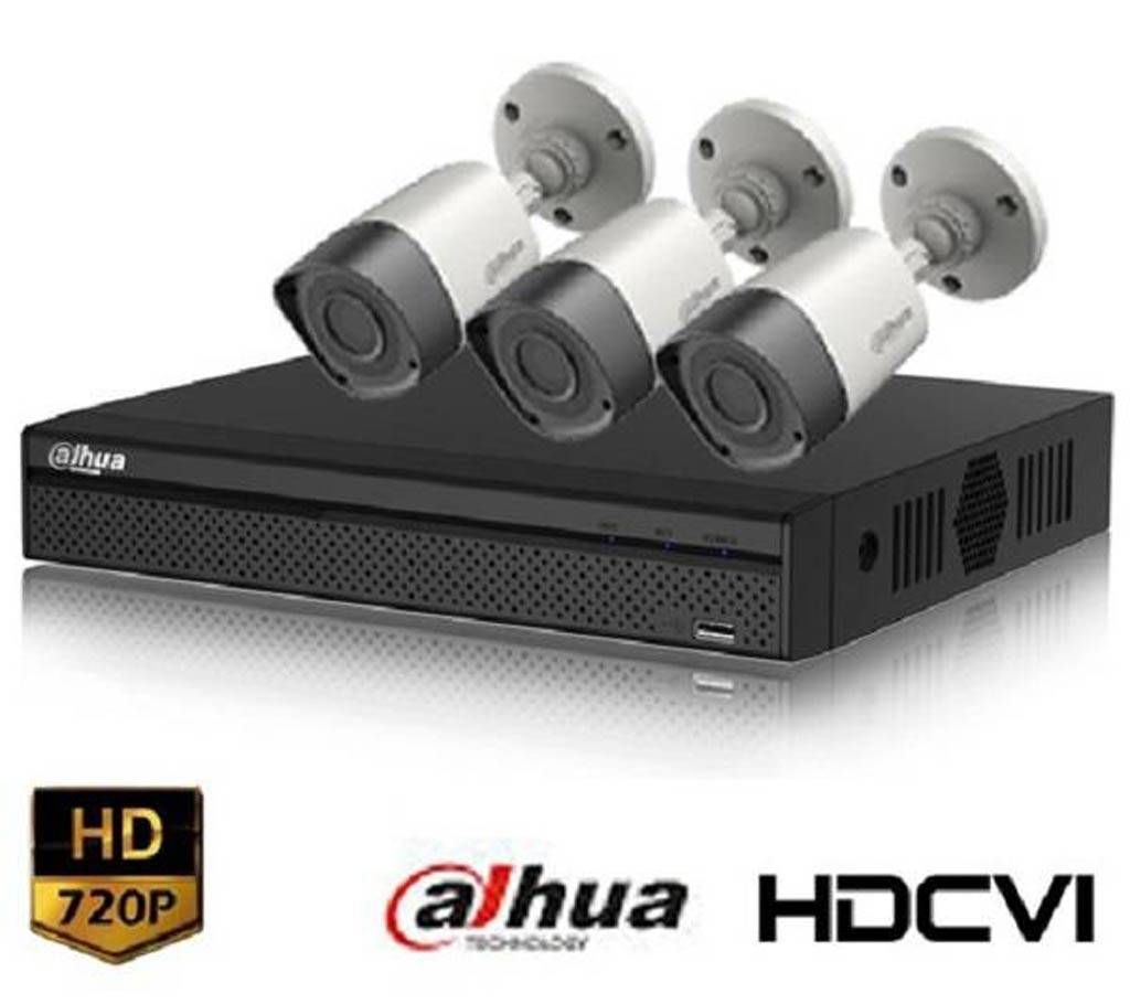 CCTV Package With 3 HD Camera
