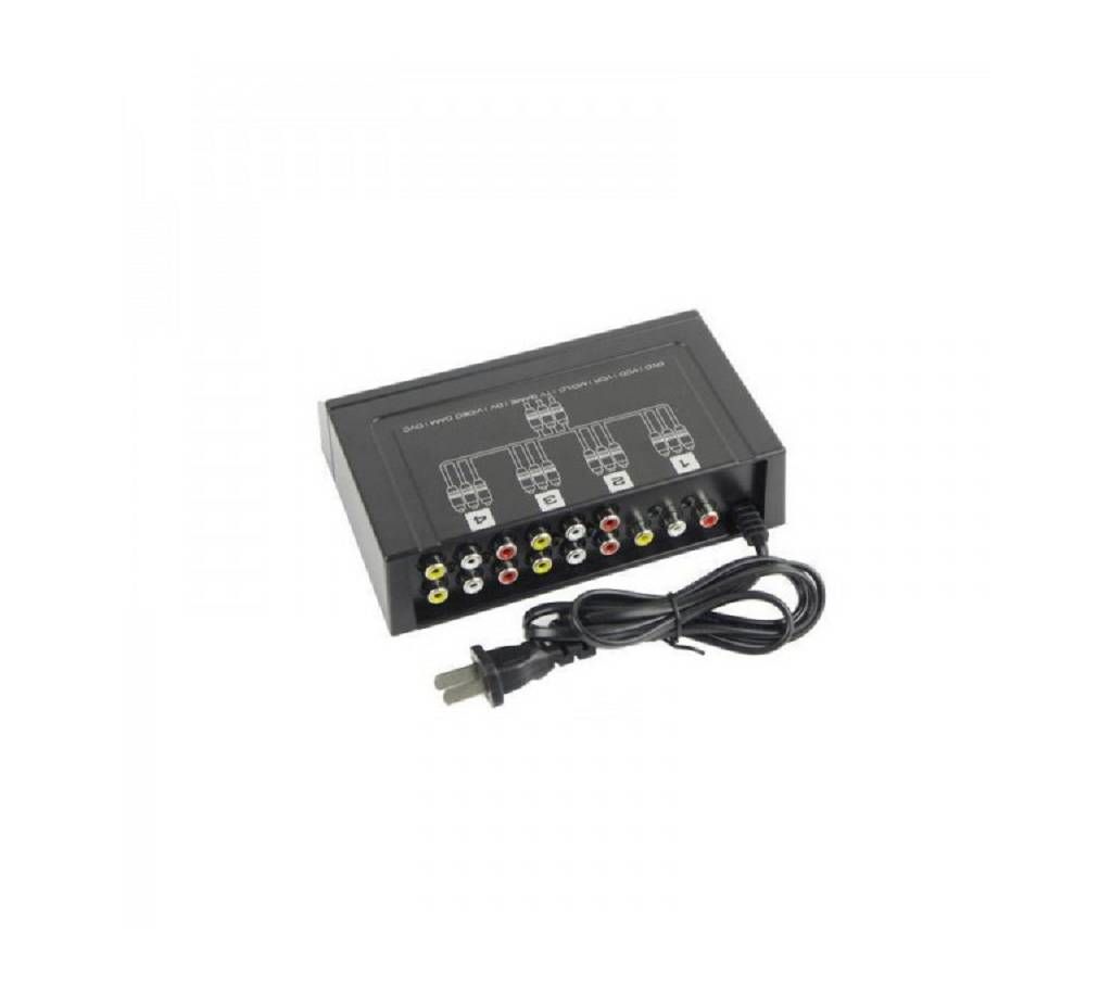 8 Port Video Audio Splitter