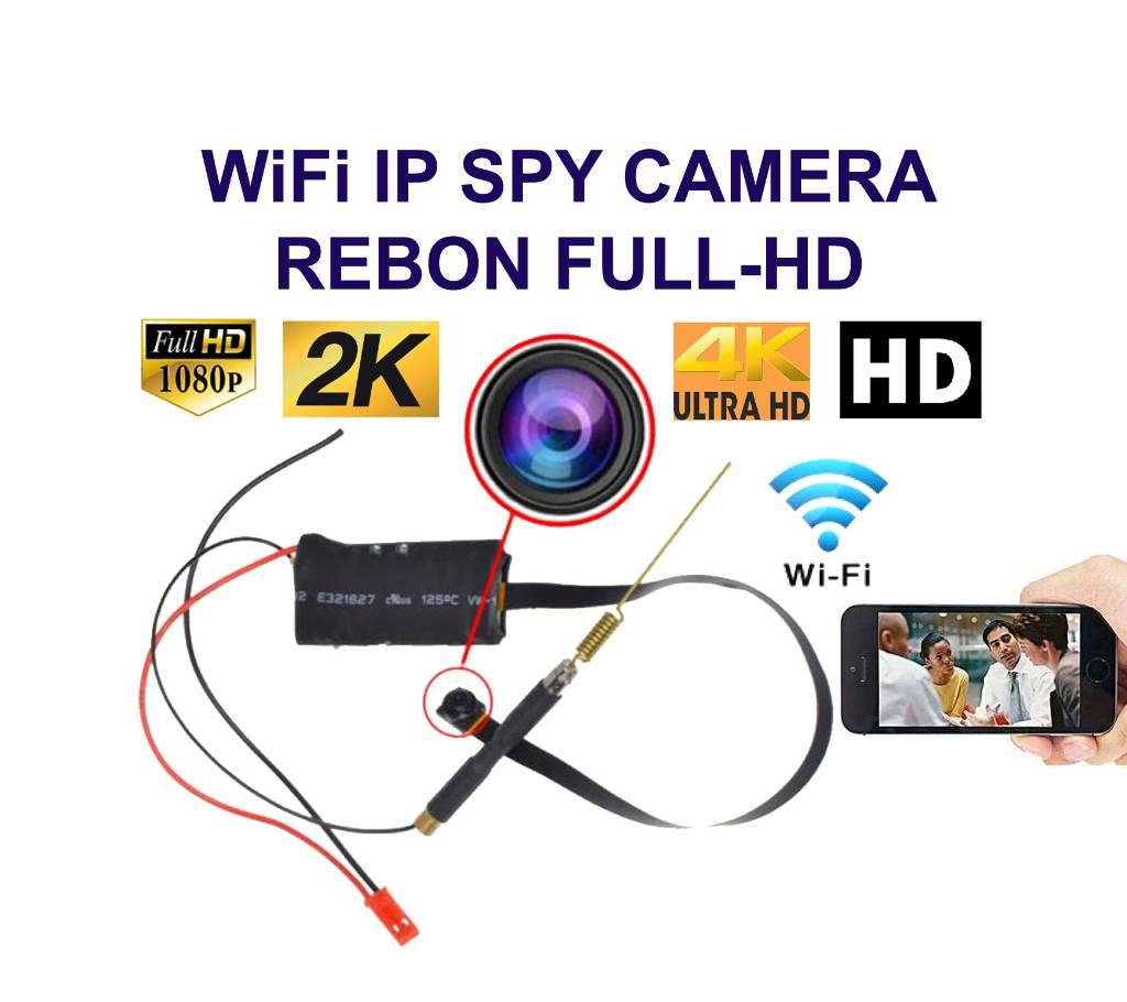Spy Camera Rebon 4K Wifi IP Camera