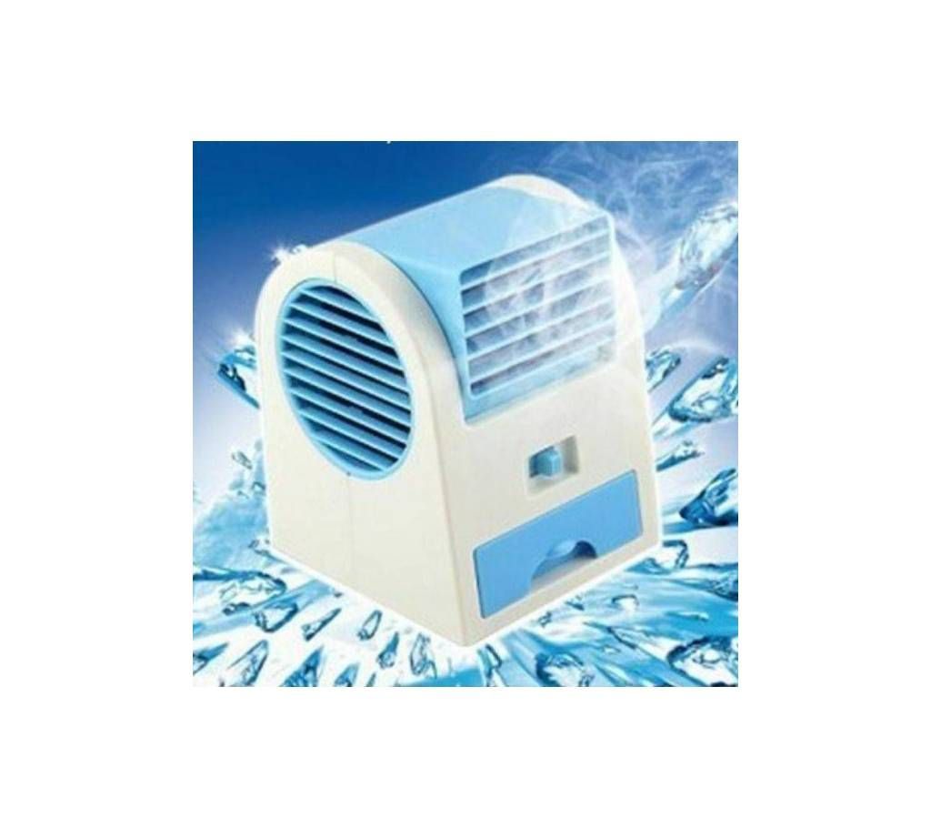 Mini USB Air Cooler - Blue and White