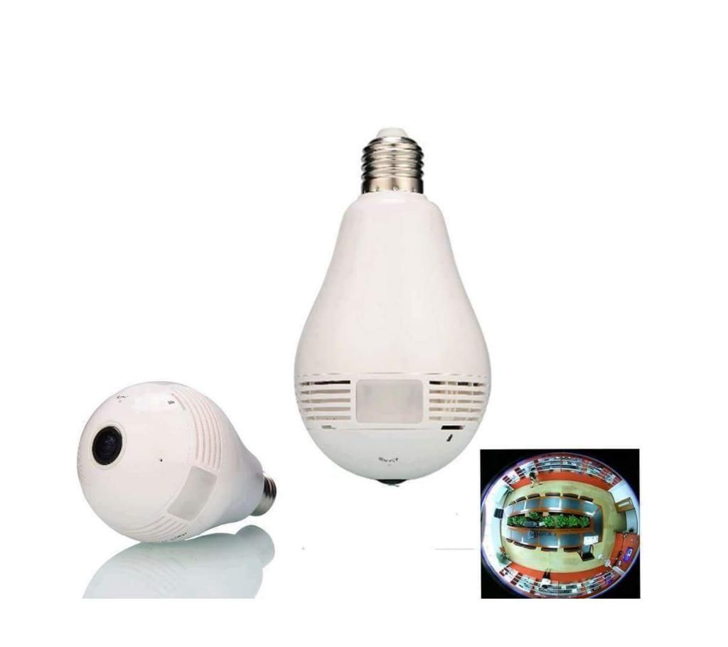 360 Degree Panaromic Light Bulb IP Wifi Camera