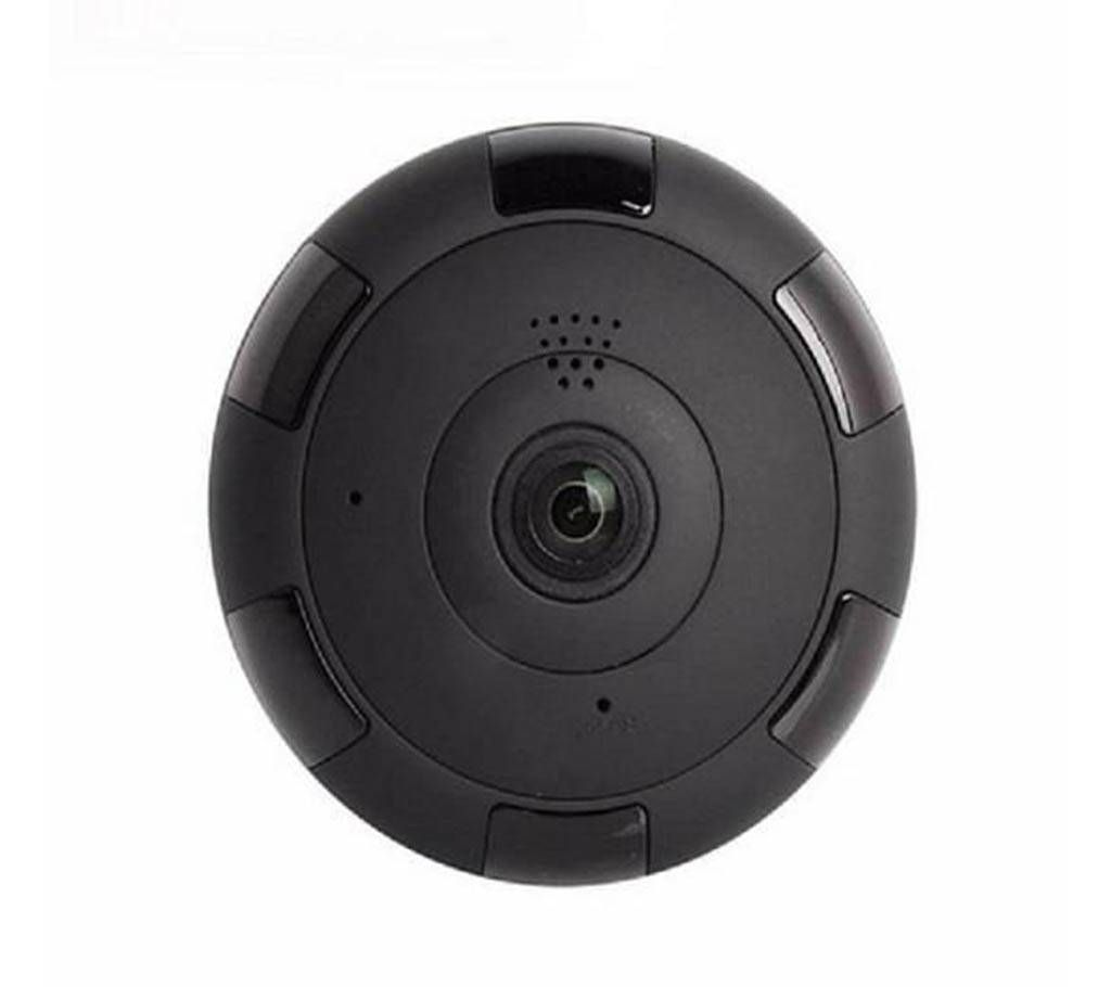 panoramic wifi Camera Black