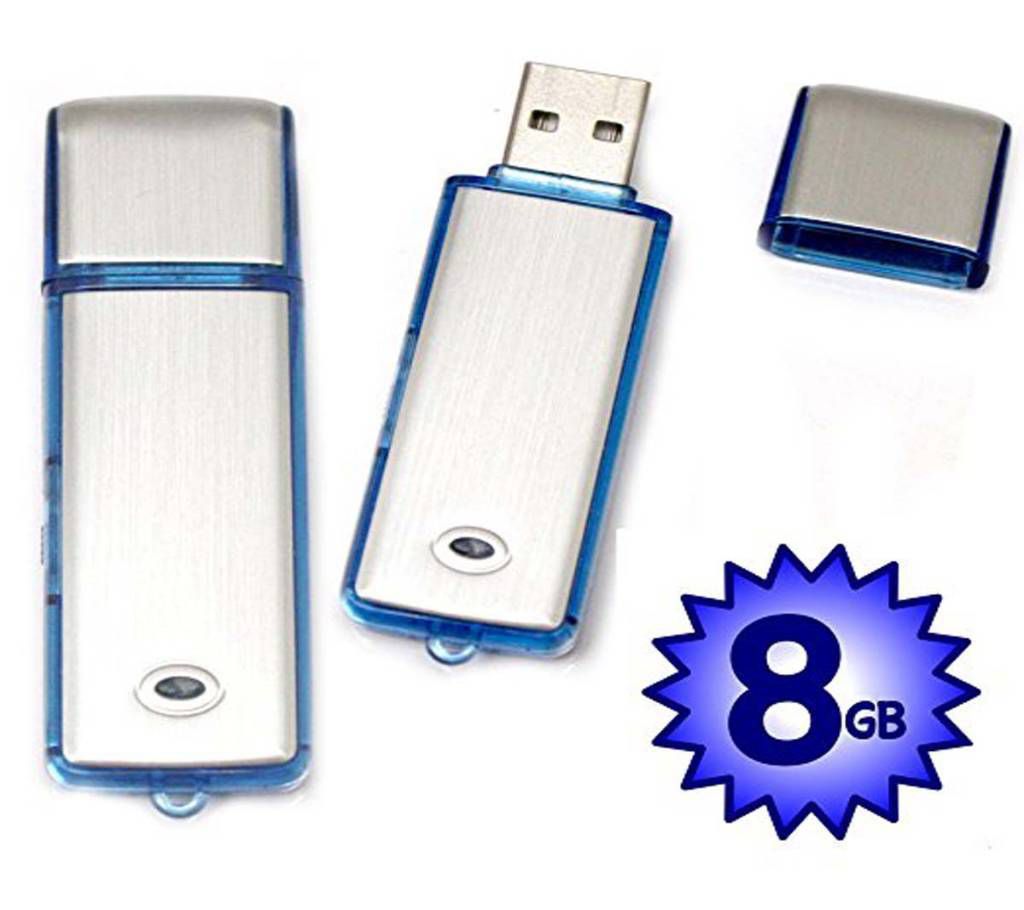 Voice recorder with pendrive-8GB