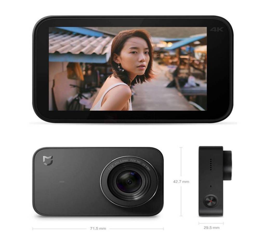 Xiaomi Mijia 4K Mini Action Camera(TOuch Screen)
